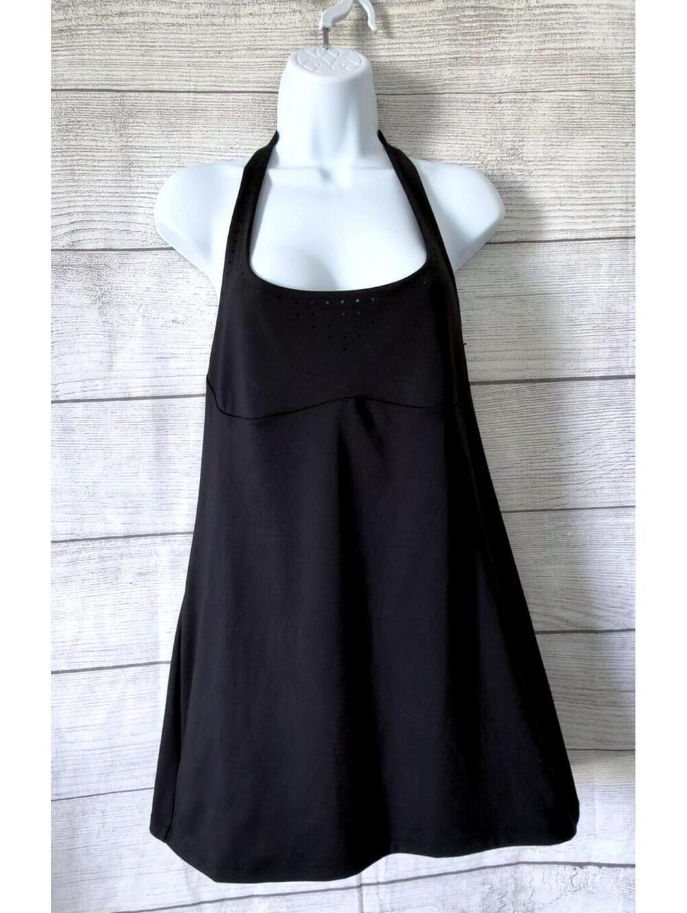Victoria's Secret Sport Perforated Stretch Halter Active Dress Women Size Large